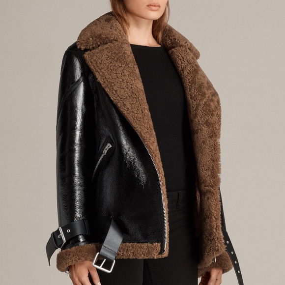 All Saints Jackets & Blazers - All Saints Leather Jacket